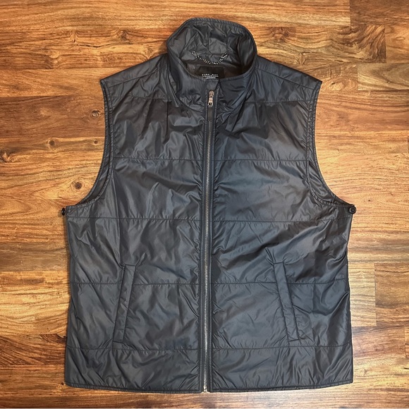 Zara Gray Tweed Blazer, Detachable Vest Combo, Men Size 44 - Picture 4 of 9